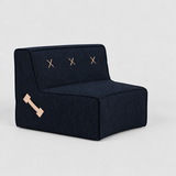 Curved Quadrant Soft Sofa - Small Single (1200 radius)