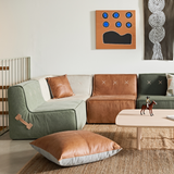 ReHome Quadrant Soft Sofa - Corner - Green Nomad