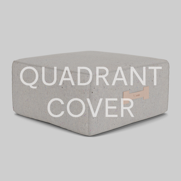 (Cover Only) Quadrant Soft Sofa - Square Ottoman