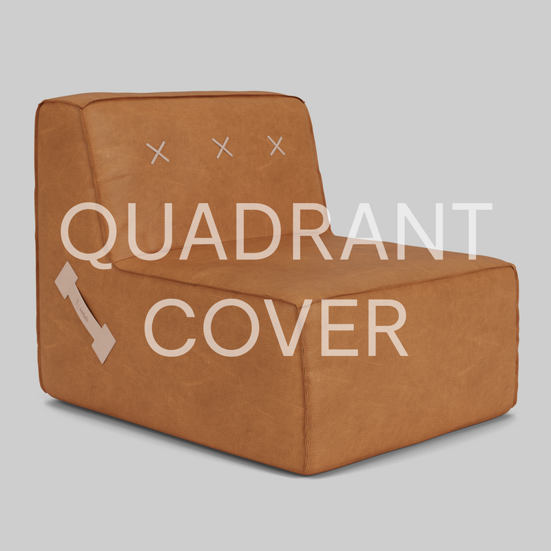 (Cover Only) Quadrant Soft Modular Sofa - Single