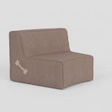 (Cover Only) Curved Quadrant Soft Sofa - Small Single  (1200 Radius, 30 degree)