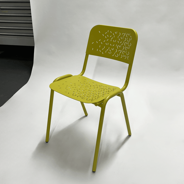 Jim Outdoor Chair - Yellow Ochre