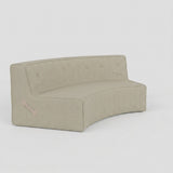 (Cover Only) Curved Quadrant Soft Sofa - Double