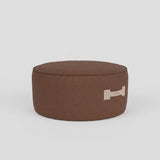 Curved Quadrant Soft Modular Sofa - Round Ottoman