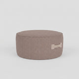 Curved Quadrant Soft Modular Sofa - Round Ottoman