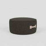 Curved Quadrant Soft Modular Sofa - Round Ottoman