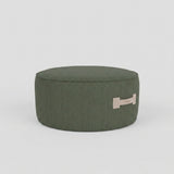 Curved Quadrant Soft Modular Sofa - Round Ottoman