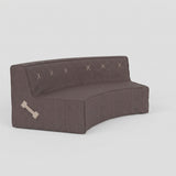 (Cover Only) Curved Quadrant Soft Sofa - Double