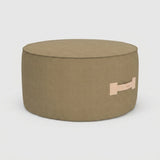 Curved Quadrant Soft Modular Sofa - Round Ottoman