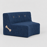 Curved Quadrant Soft Sofa - Large Single (800 radius, 45 degree)