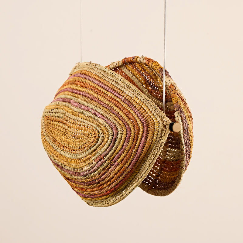 Ragudha (Mud Mussel) Pendant by Jacquline Miyatatawuy & Abigail Mundjala - Medium
