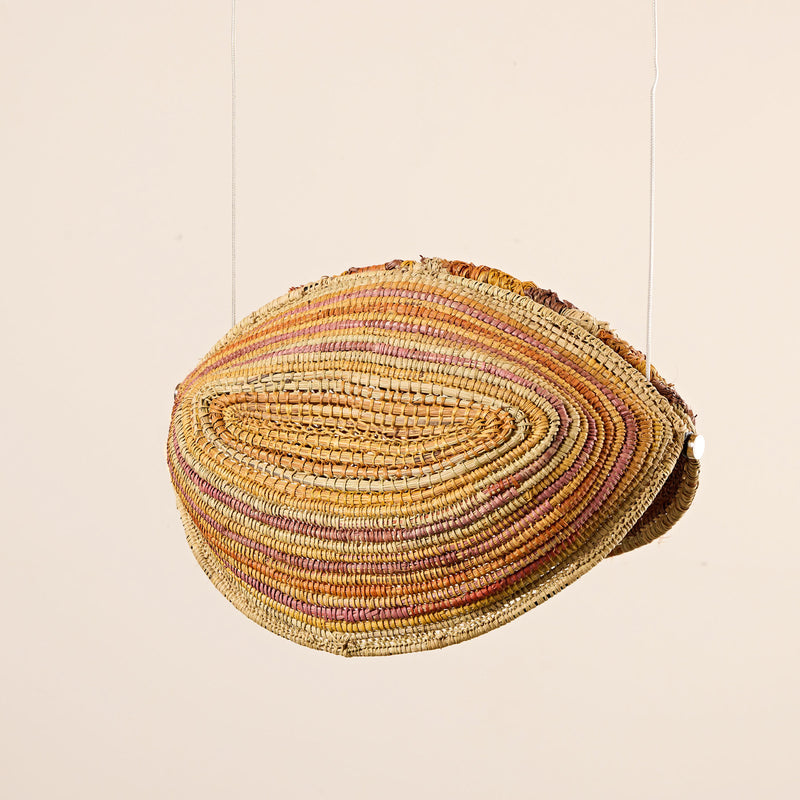 Ragudha (Mud Mussel) Pendant by Jacquline Miyatatawuy & Abigail Mundjala - Medium