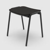 Jake Black Stool (without back)
