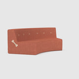 Curved Quadrant Soft Sofa - Double - Work