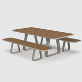 Stirrup Outdoor Bench - Work
