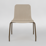 Guwal Veneer Chair on Glides - Senior