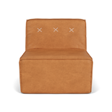 Pre-loved Quadrant Soft Modular Sofa - Single - Tan Leather