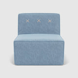 Refurbished Quadrant Soft Single Sofa - (Select your own fabric)