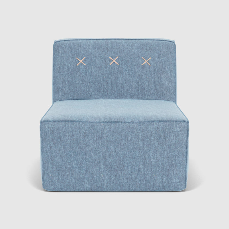 Refurbished Quadrant Soft Single Sofa - (Select your own fabric)