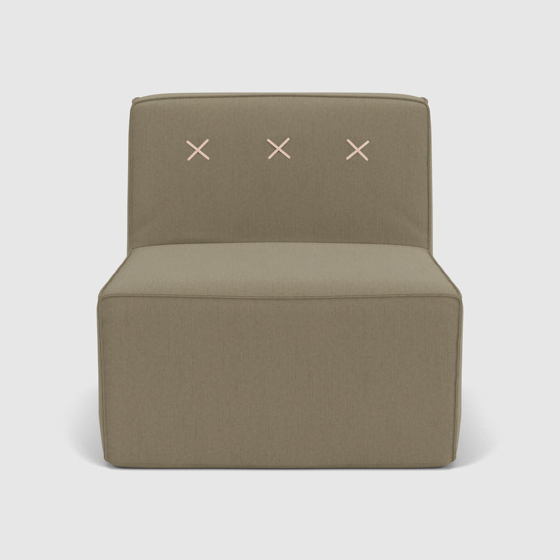 Refurbished Quadrant Soft Single Sofa - (Select your own fabric)
