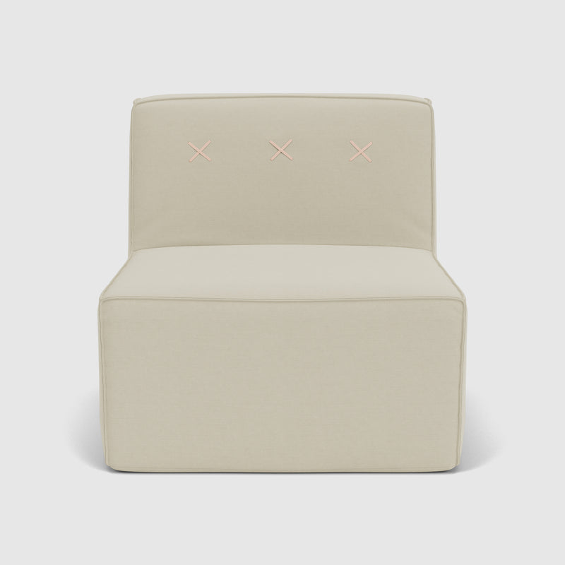 Refurbished Quadrant Soft Single Sofa - (Select your own fabric)