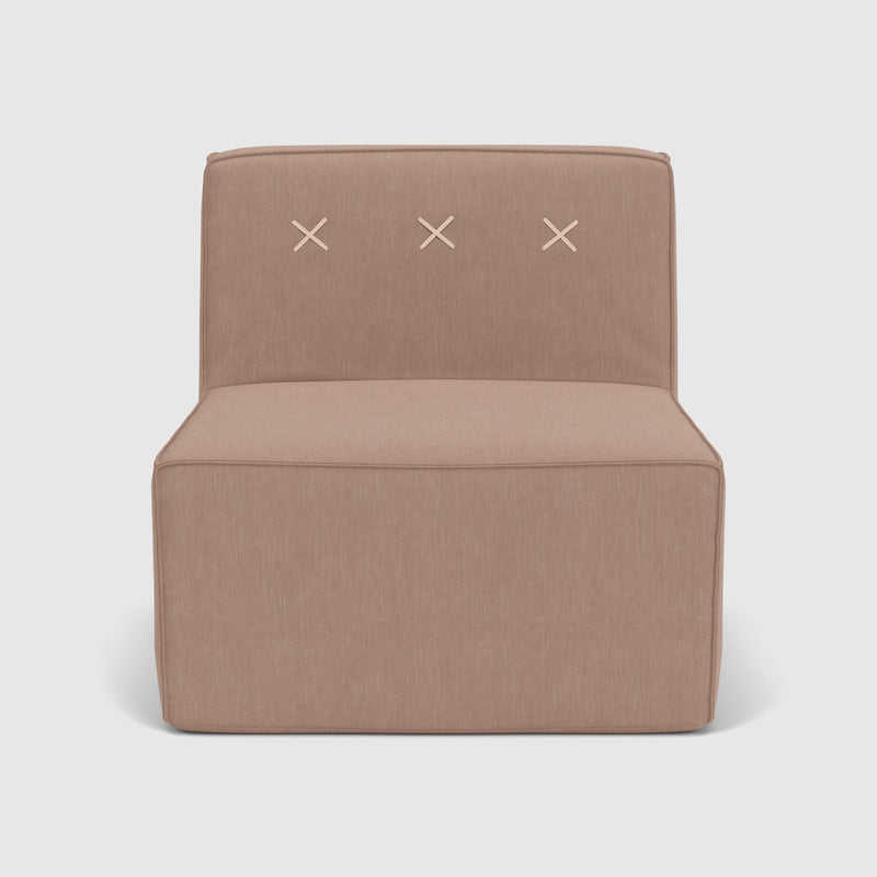 Refurbished Quadrant Soft Single Sofa - (Select your own fabric)