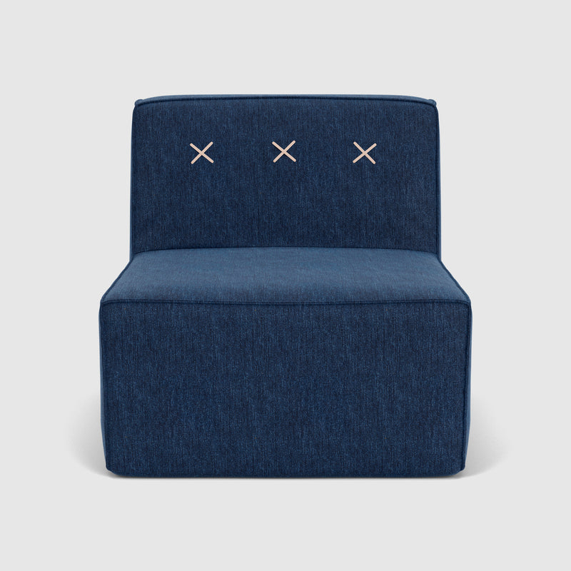 Refurbished Quadrant Soft Single Sofa - (Select your own fabric)