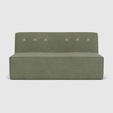 Refurbished Quadrant Soft Double Sofa - (Select your own fabric)