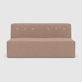 Refurbished Quadrant Soft Double Sofa - (Select your own fabric)