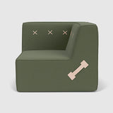 (Cover Only) Quadrant Soft Modular Sofa - Corner