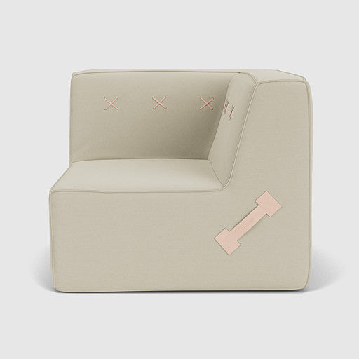 (Cover Only) Quadrant Soft Modular Sofa - Corner