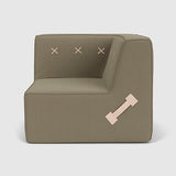 (Cover Only) Quadrant Soft Modular Sofa - Corner