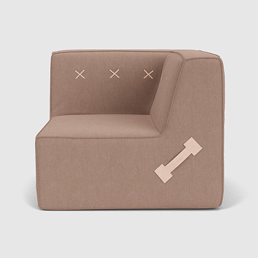 (Cover Only) Quadrant Soft Modular Sofa - Corner