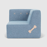 Refurbished Quadrant Soft Corner Sofa - (Select your own fabric)