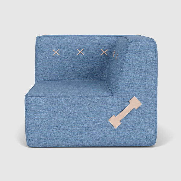 Refurbished Quadrant Soft Corner Sofa - (Select your own fabric)