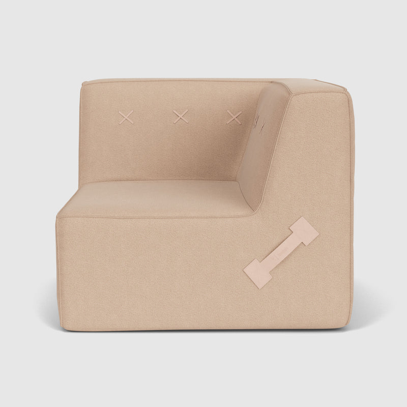 (Cover Only) Quadrant Soft Modular Sofa - Corner