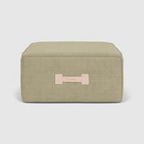 Refurbished Quadrant Soft Ottoman - (Select your own fabrics)