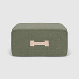 Refurbished Quadrant Soft Ottoman - (Select your own fabrics)