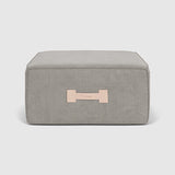 Refurbished Quadrant Soft Ottoman - (Select your own fabrics)
