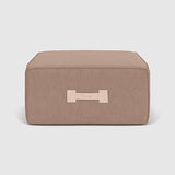 Refurbished Quadrant Soft Ottoman - (Select your own fabrics)