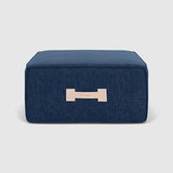Refurbished Quadrant Soft Ottoman - (Select your own fabrics)