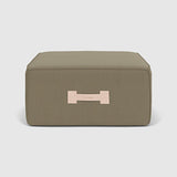 Refurbished Quadrant Soft Ottoman - (Select your own fabrics)