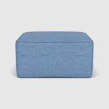 Quadrant Soft Modular Sofa - Ottoman - Denim