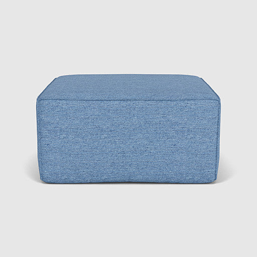 Quadrant Soft Modular Sofa - Ottoman - Denim