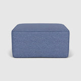 Quadrant Soft Modular Sofa - Ottoman - Denim