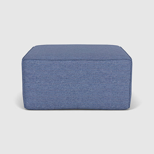 Quadrant Soft Modular Sofa - Ottoman - Denim