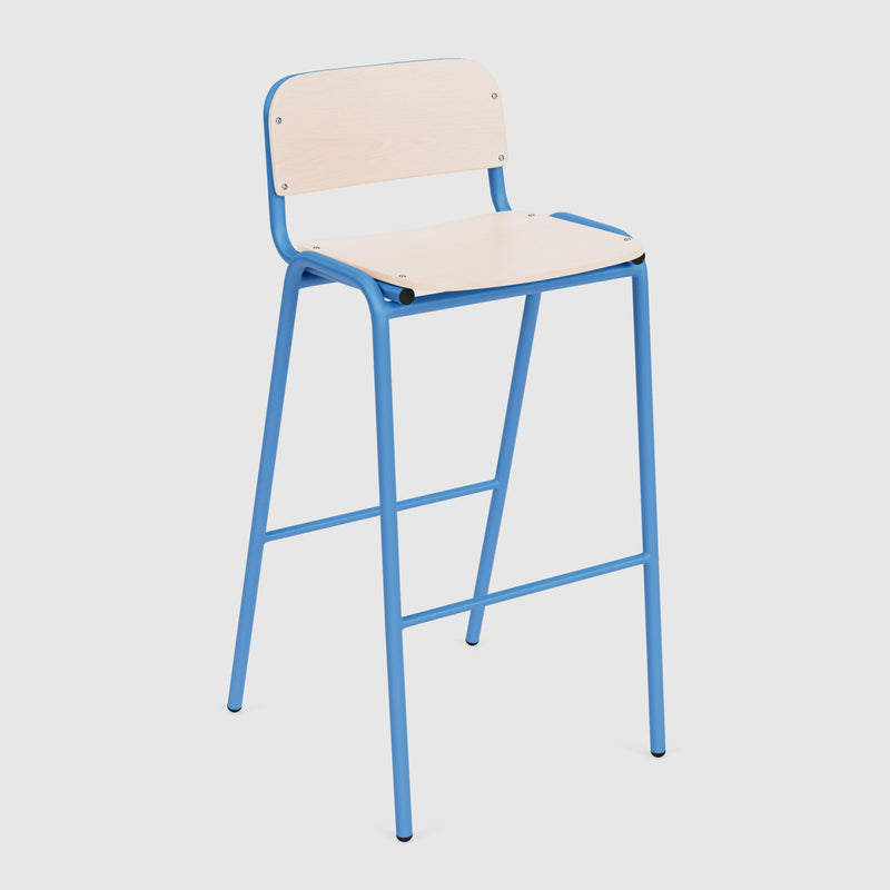 Jake High Stool With Back