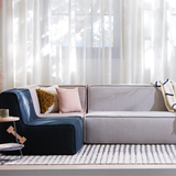 Refurbished Quadrant Soft Corner Sofa - (Select your own fabric)
