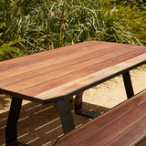 Stirrup 6 Person Outdoor Table
