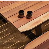 Stirrup Outdoor Bench